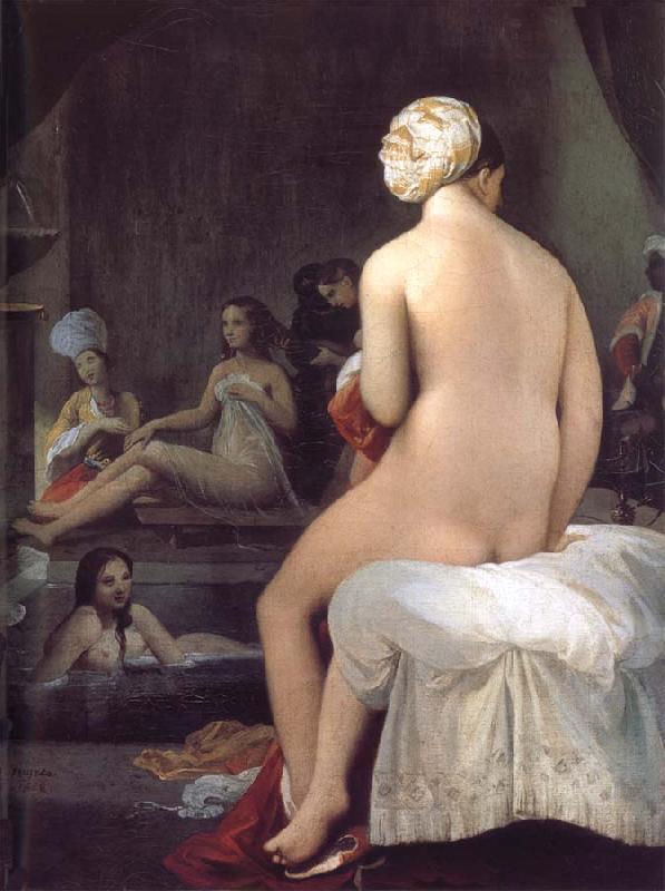 Jean Auguste Dominique Ingres Little Bather or Inside a Harem oil painting image